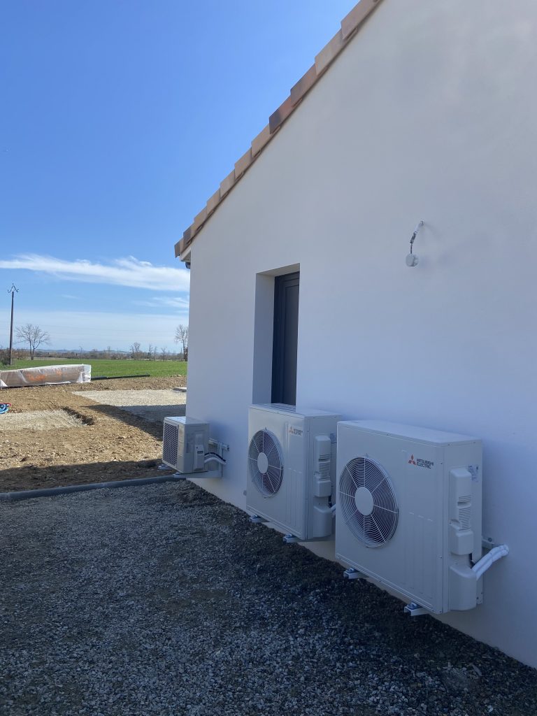 Unités extérieures PAC Mitsubishi